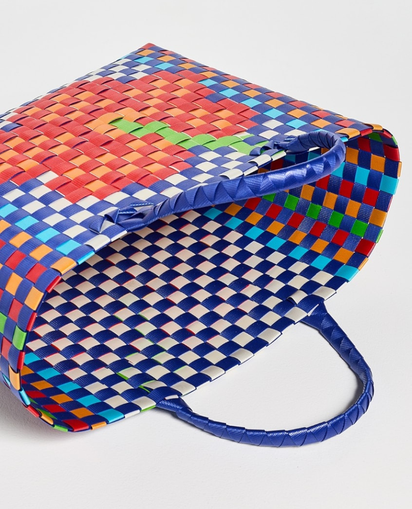 FARM RIO • Flower Woven Bag