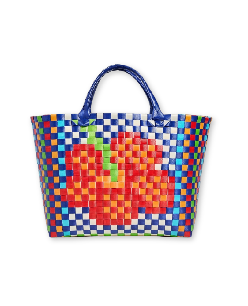 FARM RIO • Flower Woven Bag