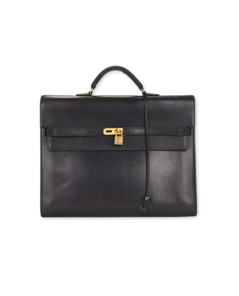 HERMÉS • Preowned Kelly Depeche Briefcase