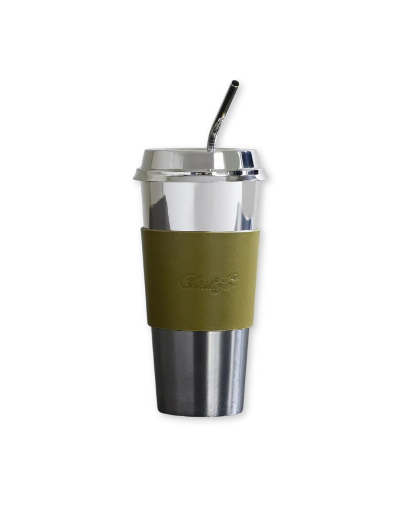 CHRISTOFLE •  Stainless Steel Coffee Cup