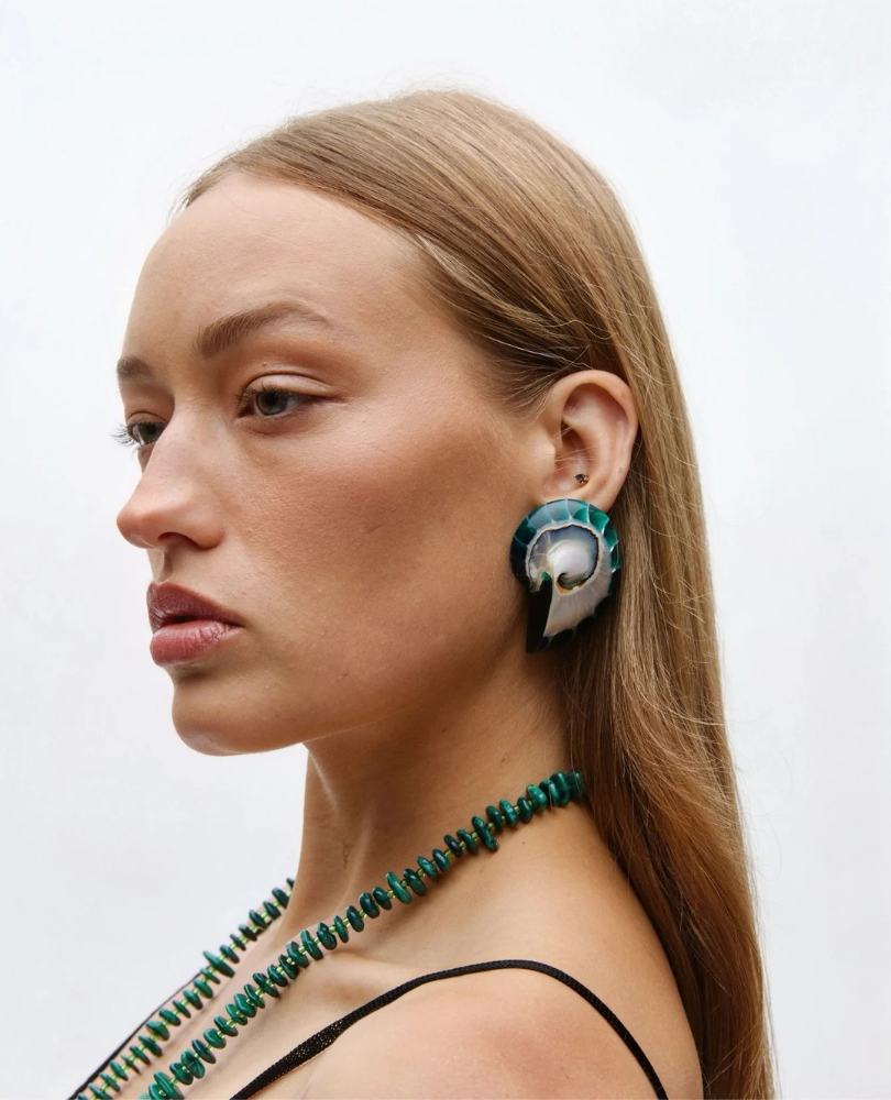 JULIETTA •  Nautilus Earrings