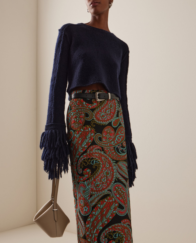 ETRO • Fringed Cardigan