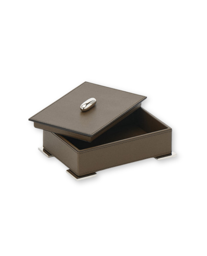 SAVETTE •  Small Box in Mink Leather