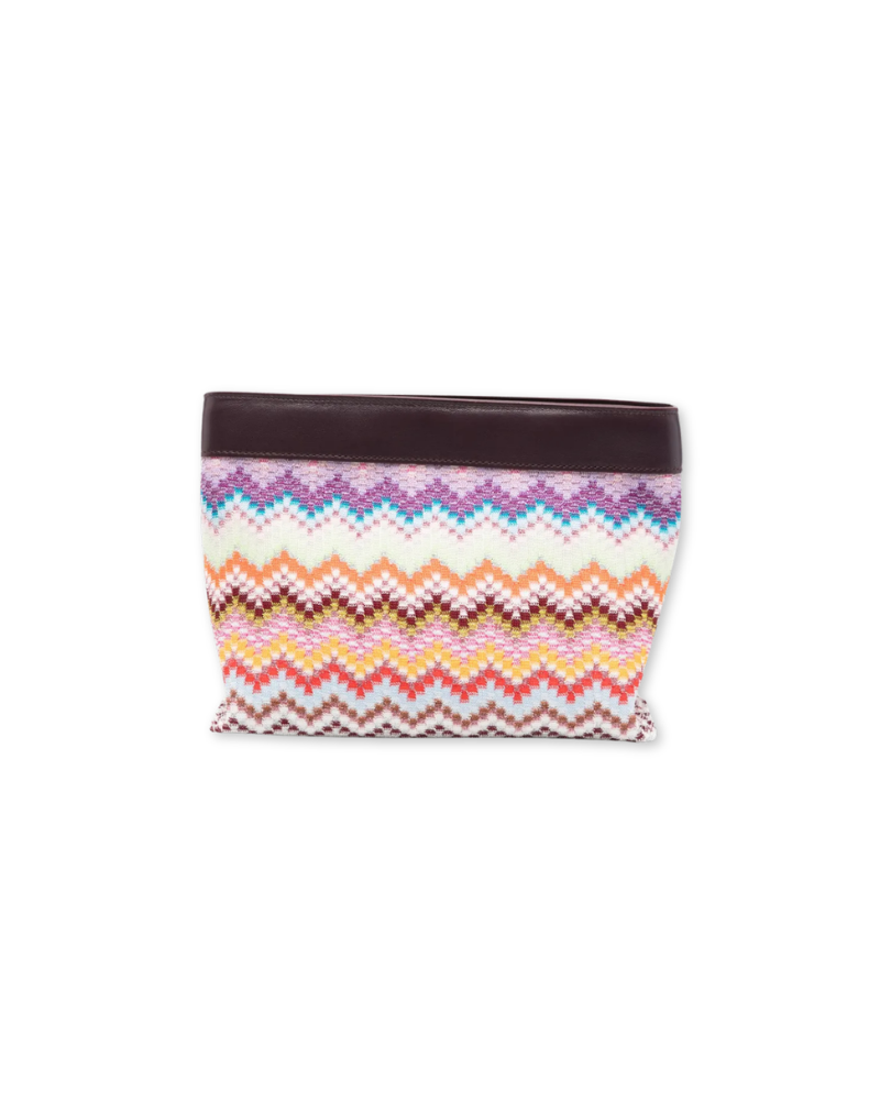 MISSONI • Zig Zag Clutch Bag